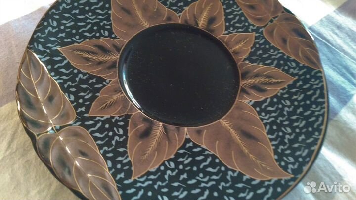 Yamasen gold (Япония) блюдца