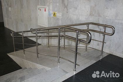 Перила из нержавейки, ограждения, поручни