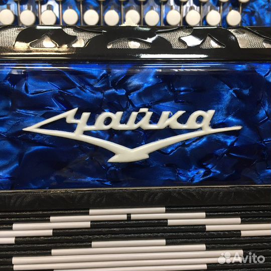 Гармонь Шуйская Чайка-314 S5XL синяя