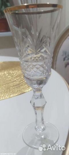 Хрустальные рюмки