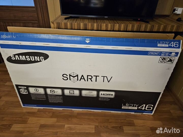 Телевизор Samsung UE46F6650AB,пульт, документы, бу