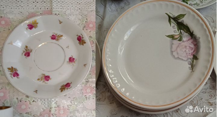 Старая посуда СССР