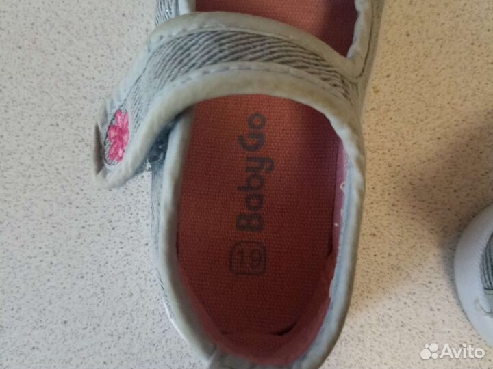 Туфли для девочки 19 размер