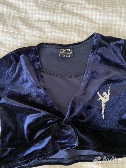 Болеро спортивное (для гимнасток) бархат