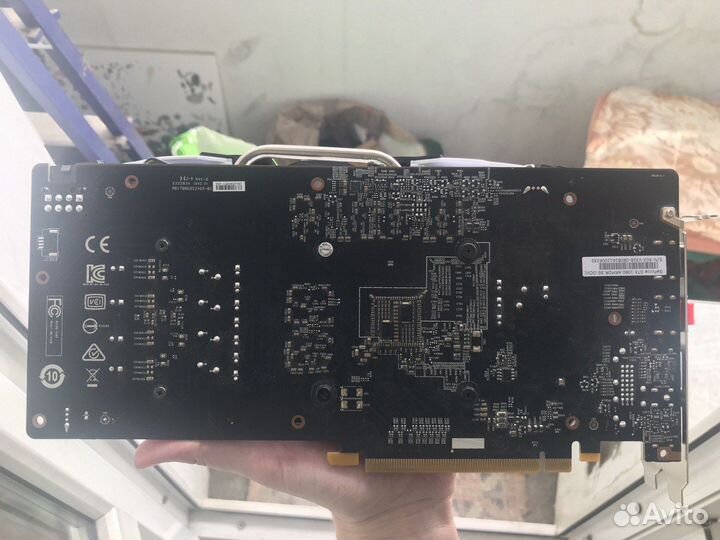 Под ремонт MSI GeForce GTX 1060 armor 3gb