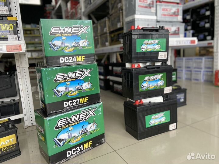 Аккумулятор на лодочный мотор E-nex 100