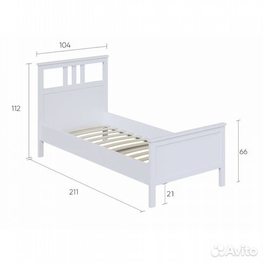 Кровать IKEA хемнэс 90 200 новая оригинал