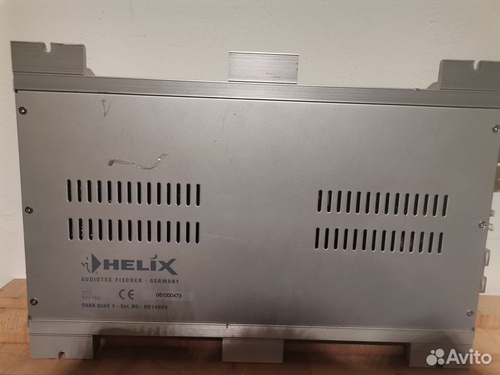 Усилитель dark blue 4 канальный. Мощный. Тяжёлый