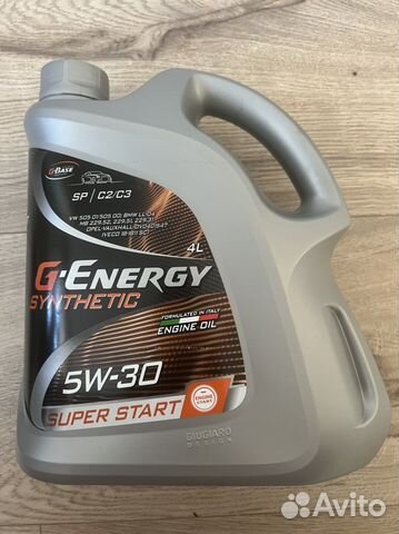 Масло моторное G-Energy SuperStar 5W30 купить в Челябинске | Авито