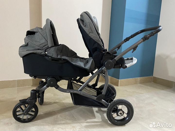 Коляска для двойни Legacy Mira 3 в 1