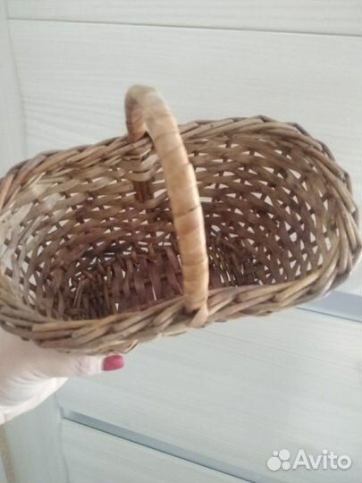 Корзинка плетёная СССР