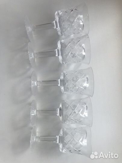 Хрустальные бокалы для шампанского