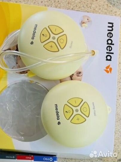 Молокоотсос medela 2 штуки электрический