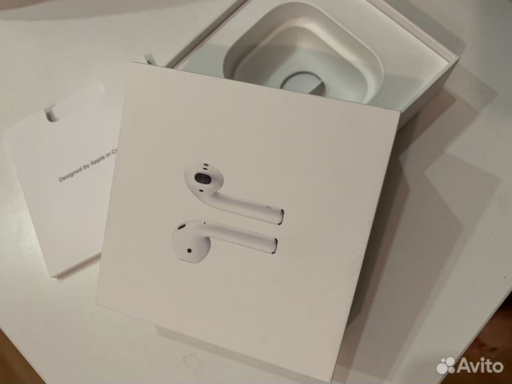 Наушники беспроводные apple airpods 2