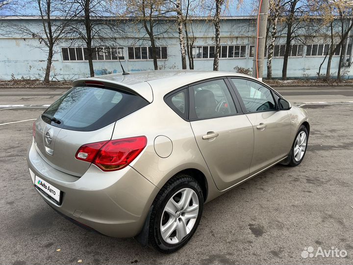 Opel Astra 1.6 МТ, 2012, 177 200 км