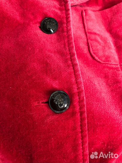 Пиджак, 8-9 лет, Франция малиновый