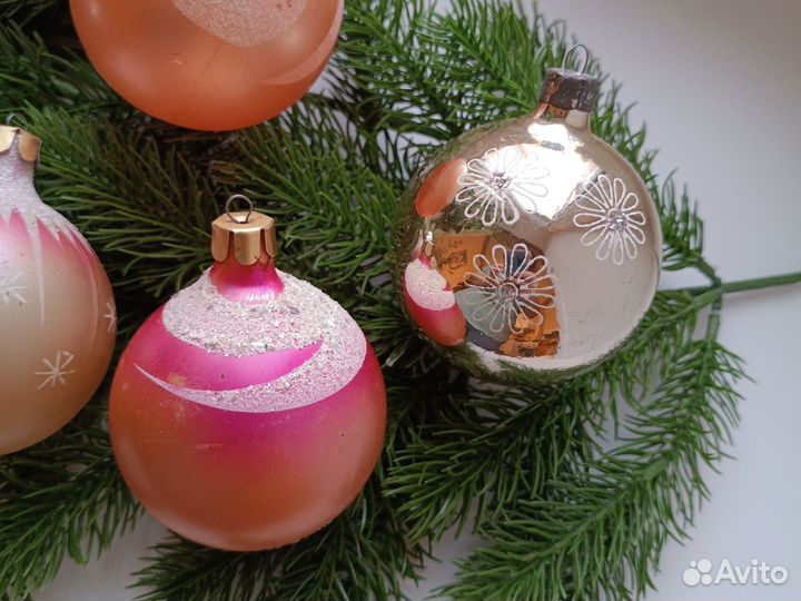 Елочные игрушки СССР лотом