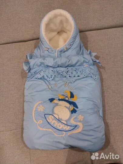 Конверт на выписку зимний