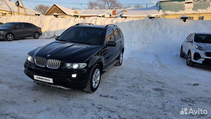 BMW X5 4.4 AT, 2004, 290 000 км