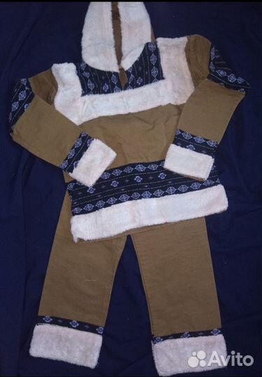 Русские народные костюмы на рост 122см,натур.ткани