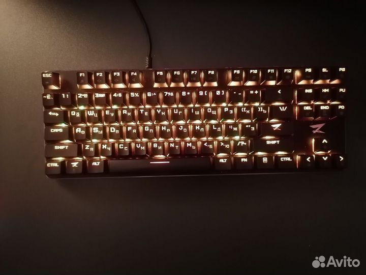 Механическая клавиатура zet gaming blade kailh red