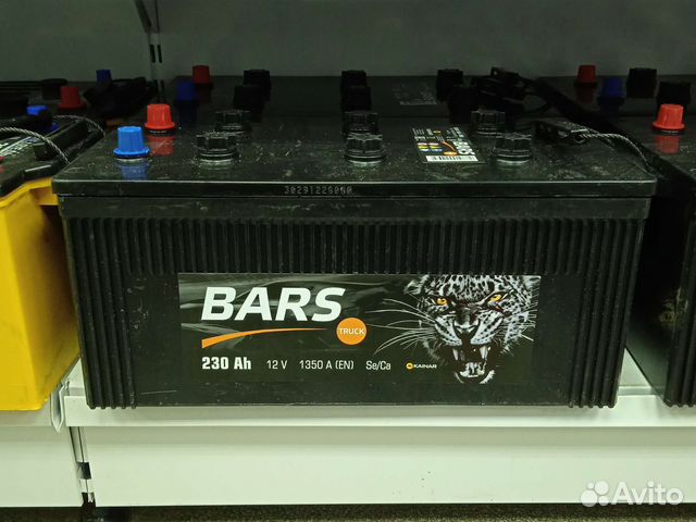 Акб 230ач bars Silver DAF, Scania, Volvo Доставка