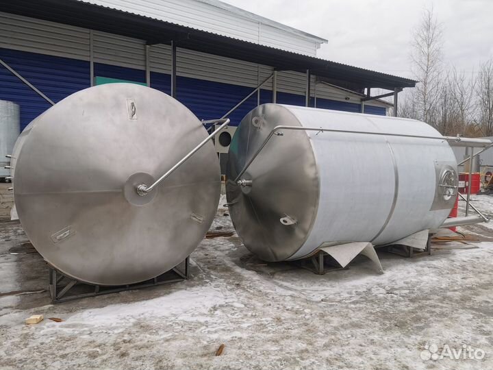 Цилиндро-конический танк (Ферментер) цкт 7000 л