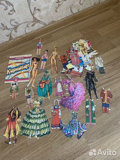 Бумажные игры из СССР