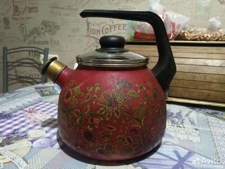 Чайник со свистком бу
