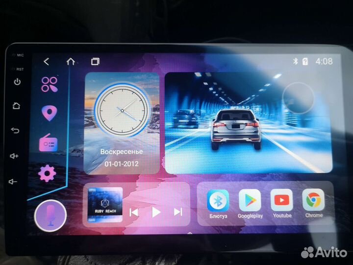 Магнитола Honda insight 2009-14, 2-32, 4g, IPS