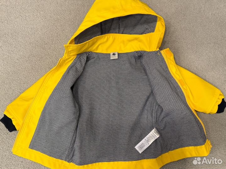 Куртка дождевик petit bateau 12 мес