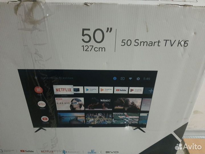 Телевизор haier 50 smart TV k6