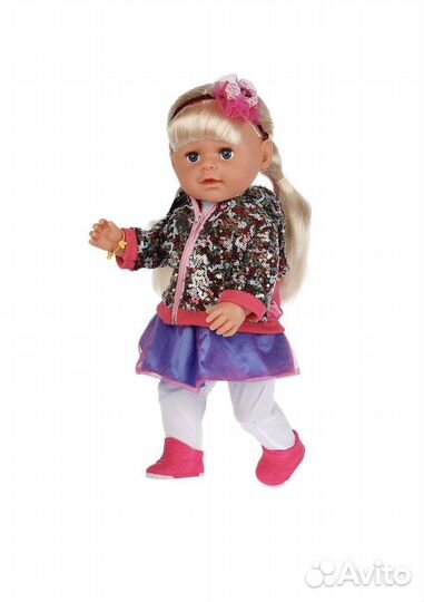 Интерактивная, большая развивающая кукла