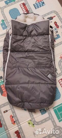Конверт в коляску зимний