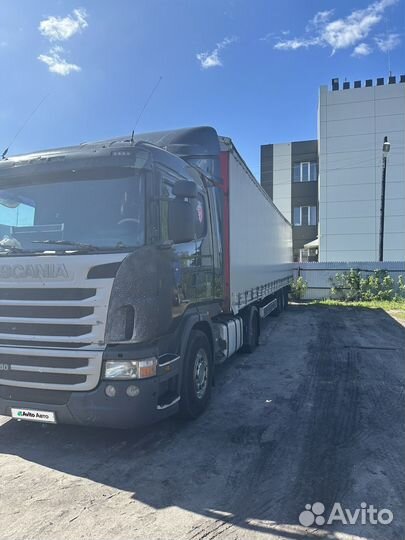 Scania G380LA с полуприцепом, 2010