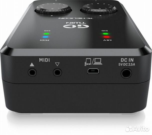 Аудиоинтрефейс TC helicon Go Twin