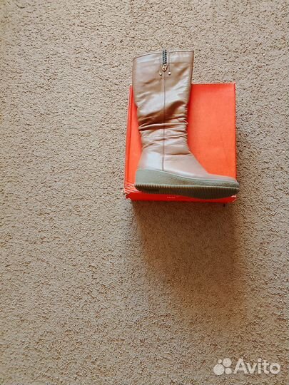 Сапоги зимние производства Португалии(нат.кожа)