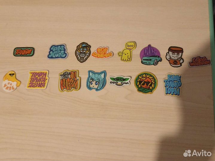Стикерсы из магнита