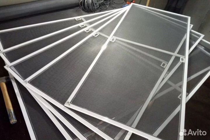 Москитные сетки антикошка, антипыль, плиссе