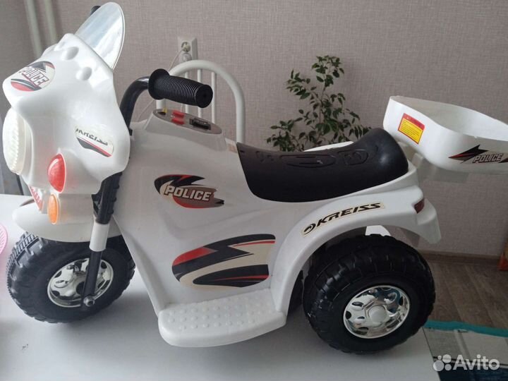 Детский мотоцикл на аккумуляторе