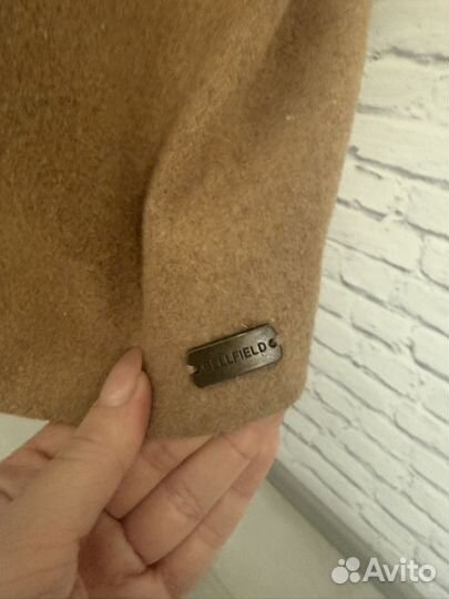 Пальто песочное женское