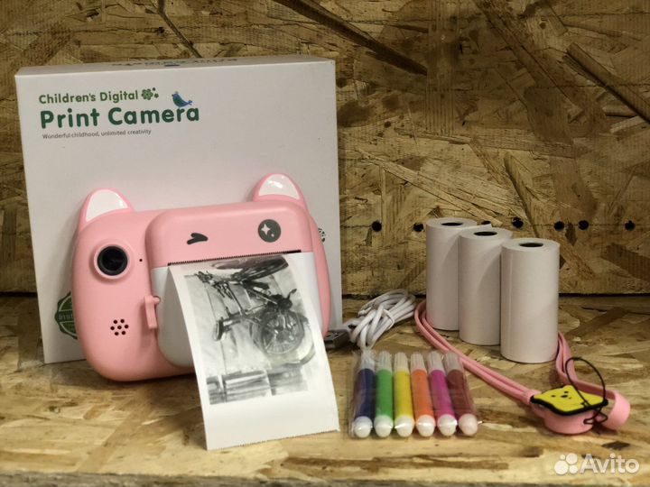 Детский фотоаппарат моментальной печати