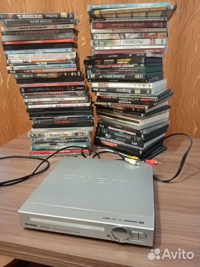 DVD плеер+dvd диски