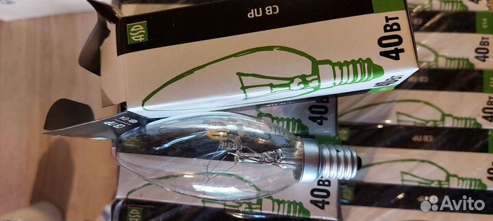 Лампа накаливания Е14 40вт
