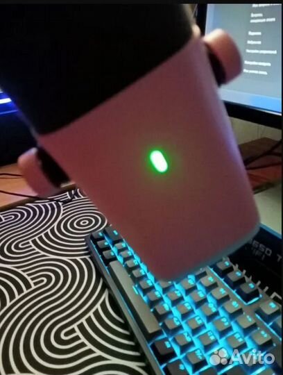 Fifine AmpliGame AM8 розовый USB/XLR