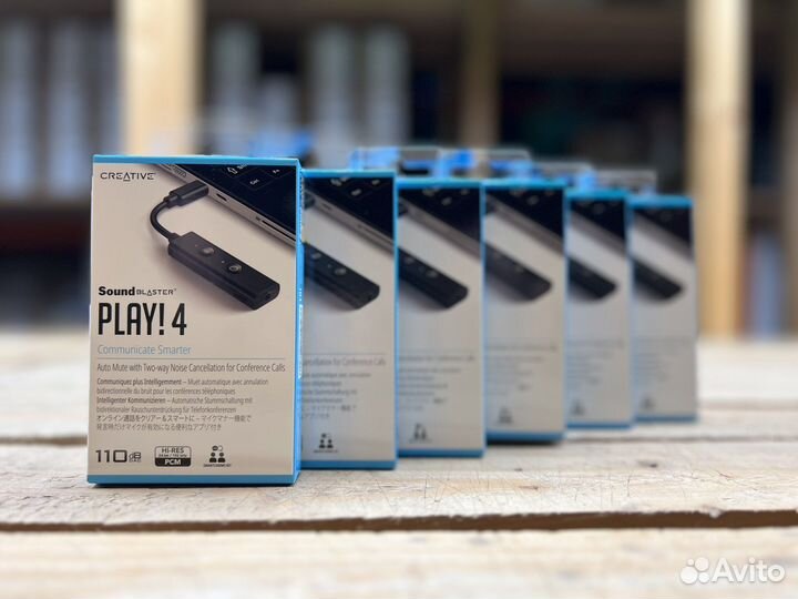 Звуковые карты creative sound blaster Play 4