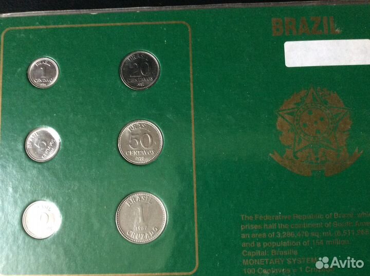 Иностранные монеты. Наборы монет