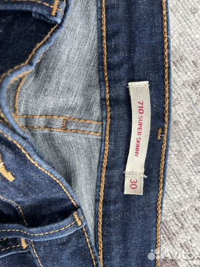 Джинсы Levis 710 Super skinny 30