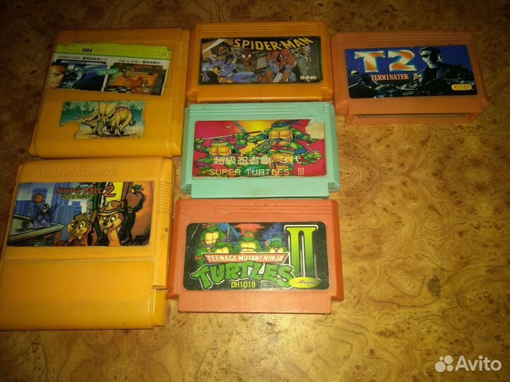 Картриджи на Денди