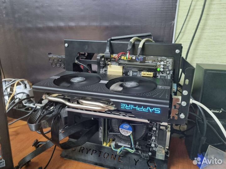 Видеокарты RX580 8GB Sapphire nitro+